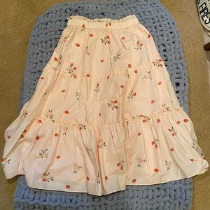Rachel Parcell Tiered Midi Skirt